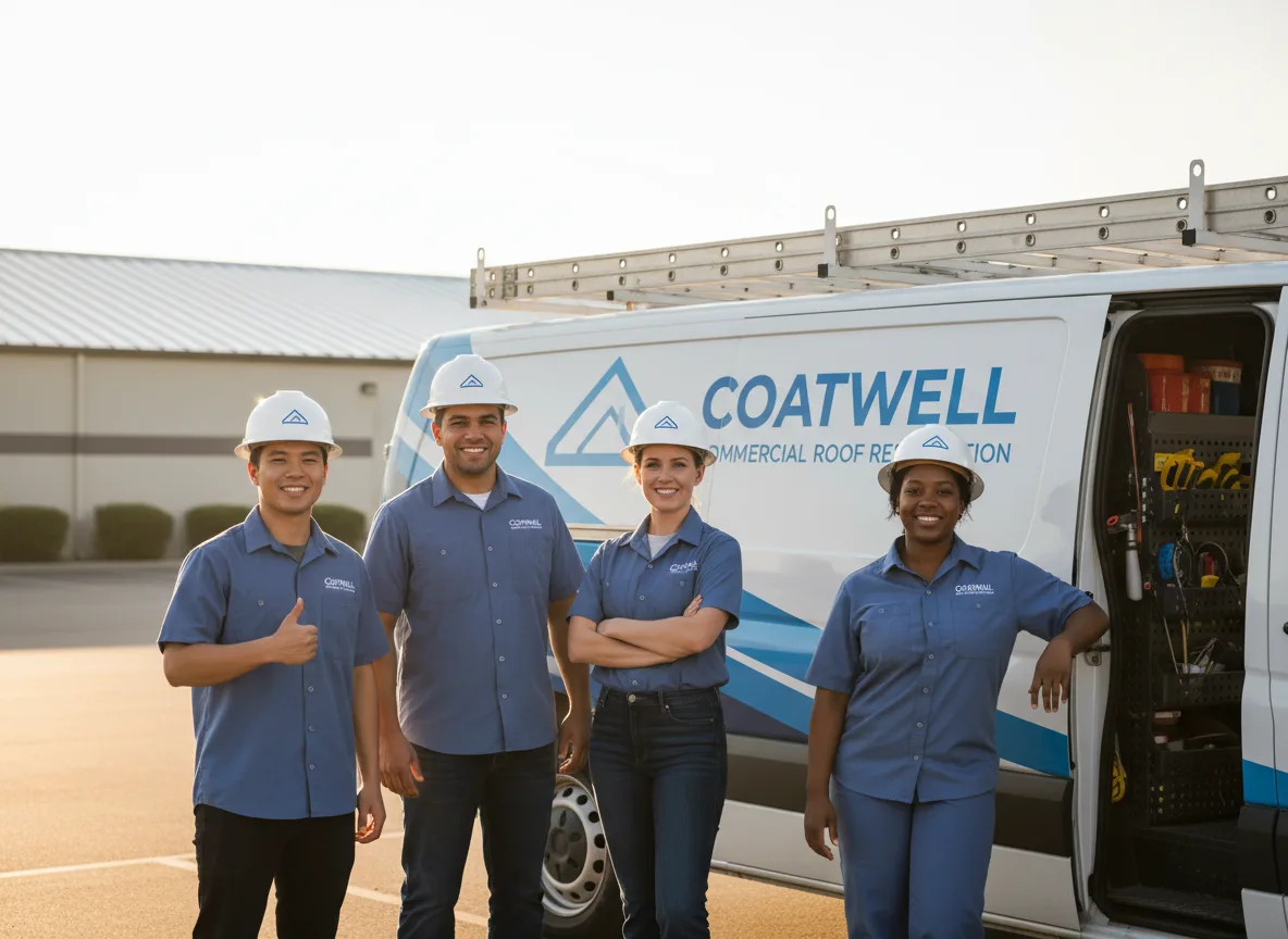Commercial roof coating company in Sulphur, OK
